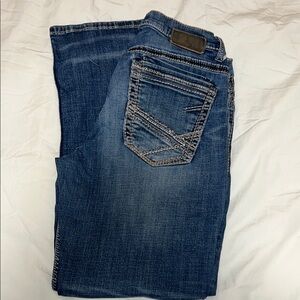 BKE Blue Straight Jeans